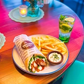Chicken Shawarma Roll