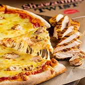 Grilled Chicken Pizza