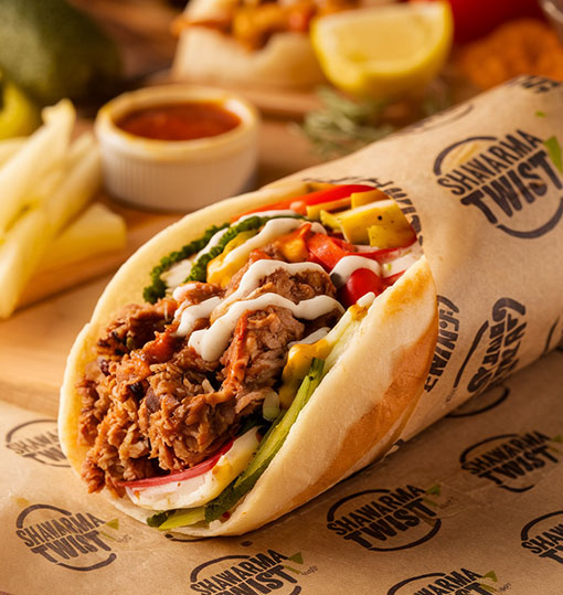 Chicken Shawarma Roll