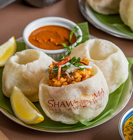 Pani Puri Shawarma